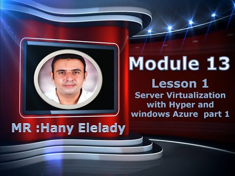 MCSA 70-410 Module 13 - الدرس الأول