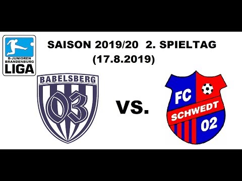 Saison 2019/20 2. Spieltag Brandenburgliga B-Junioren SV Babelsberg 03 vs. FC Schwedt 02
