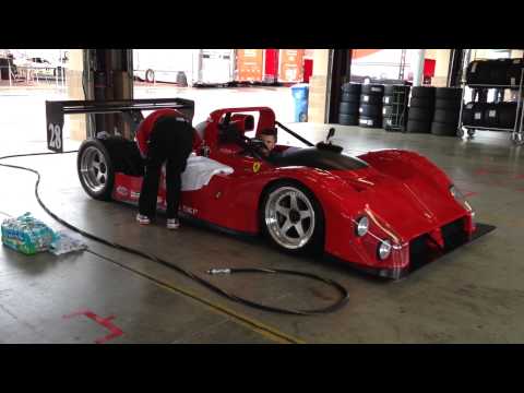 Ferrari 333 SP Startup and Revving