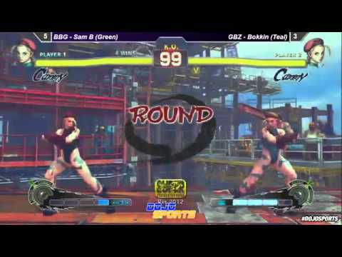 DojoSports: 5v5 GRAND FINALS BBG-SamB (Cammy) vs GBZ-Bokkin (Cammy)