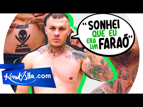 Tatuagens com Toguro - “Tenho tatuado a data que minha mãe morreu” (KondZilla.com)