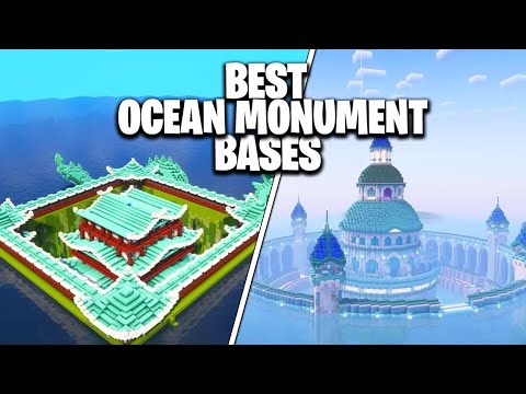 INSANE Ocean Monument Build in Minecraft!!