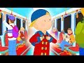 Funny Animated Cartoons Kid Caillou The Subway Surfer WATCH ONLINE Videos For Kids
