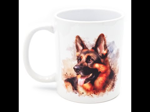 Personalised Alsatian Mug