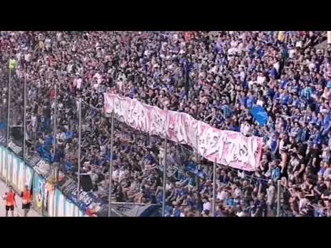 Choreo & Pyro Waldhof Mannheim - Eintracht Frankfurt 3-5, 11.08.2019 | Ultras-Life