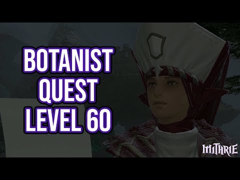 FFXIV 3.56 0999 Botanist Quest Level 60