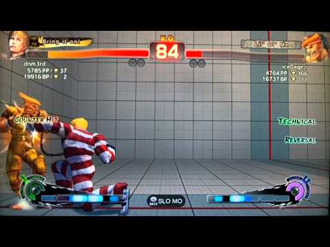 SSF4 AE:2012 dnm3rd (Cody) vs ice0age r (Adon)