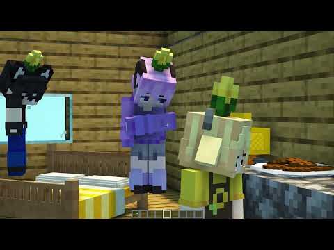 Having an ALL DAISY Family in Minecraft!