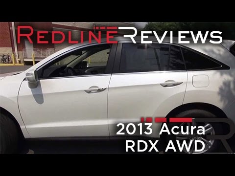 2013 Acura RDX AWD with Tech Package Walkaround, Review, and Test Drive