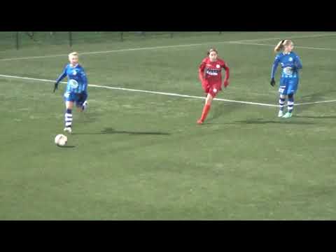 Zulte-Waregem - KAA Gent Ladies WU16 (eerste helft)