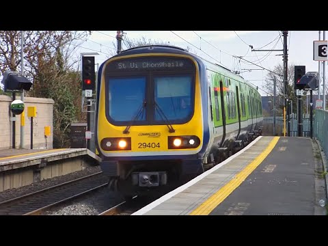 Irish Rail 29000 Class Commuter Train - Howth Junction & Donaghmede Station, Dublin