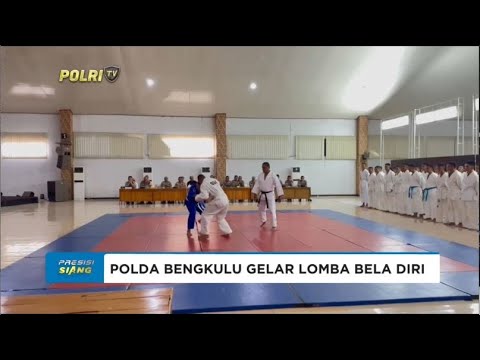 POLDA BENGKULU GELAR LOMBA BELA DIRI