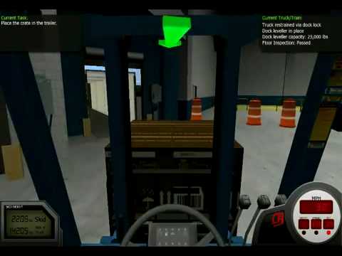 Forklift Safety Training Video Game
