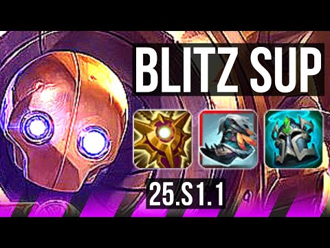 BLITZCRANK & Ezreal vs KARMA & Jinx (SUP) | Rank 3 Blitz | NA Challenger | 25.S1.1