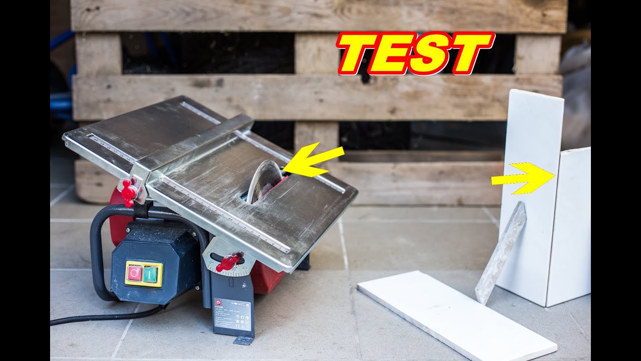 Tania przecinarka do płytek  Unboxing TEST Recenzja Tile cutter