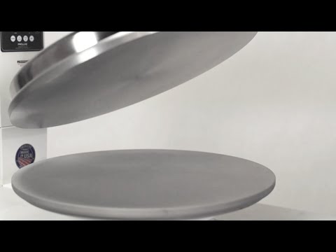 Proluxe PP1818 Flex X1 18" Manual Clamshell Pizza Dough Press Heated Upper Platen with Microprocessor and Digital Temperature Control 8 image