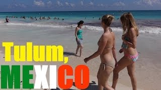 preview picture of video 'Beaches in Caribbean - Tulum Mexico, A True Paradise'