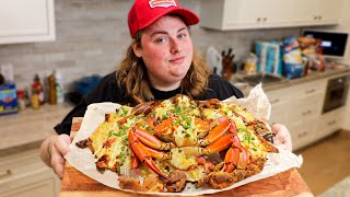 CRAB RANGOON NACHOS