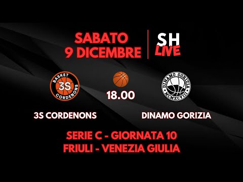 Basket: 3S Cordenons - Dinamo Gorizia