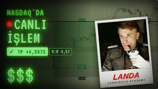 Borsada İşlem Nasıl Yönetilir? | Canlı Yayında Kârlı Nasdaq  İşlemi !