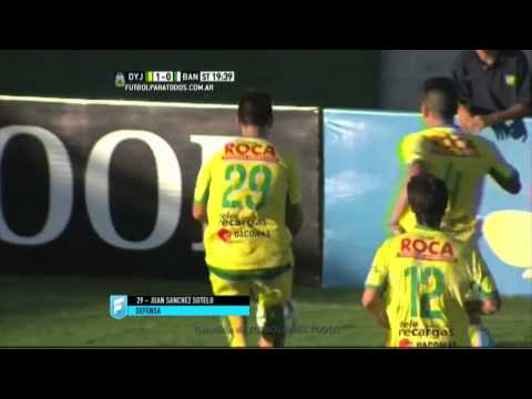 Gol de Sánchez Sotelo.Defensa 1 Banfield 0.Fecha 4.Torneo Primera División 2015.FPT