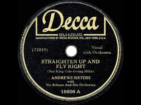 1944 HITS ARCHIVE: Straighten Up And Fly Right - Andrews Sisters