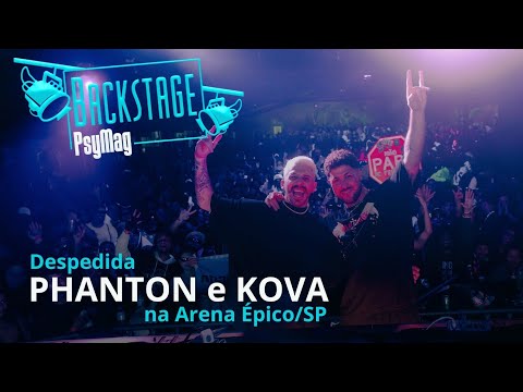 BACKSTAGE PsyMag | Progstar com KOVA, PHANTOM, KONAEFIZ, DZP e BREZZY no ARENA ÉPICO