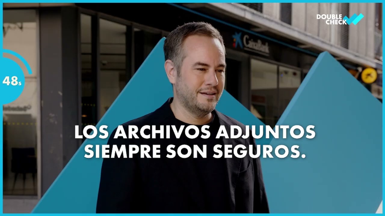 v&iacute;deo en el que Jorge Blass acepta un reto de ciberseguridad contra reloj para poner a prueba sus conocimientos digitales