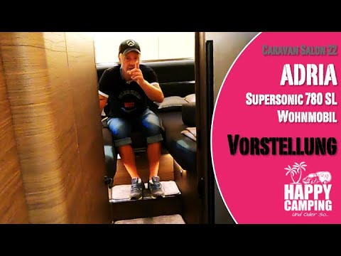 Caravan Salon 2022 - ADRIA Supersonic 780 SL - Wohnmobil | Happy Camping
