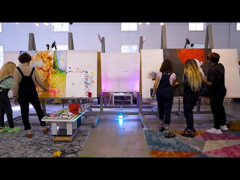 Two Teams of Artists Compete Against Each Other (The Outstanding Artist - S1 E3)