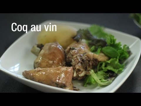 Recette du coq au vin