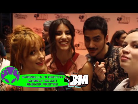 Disney BIA - Entrevista com Gabriella Di Grecco, Isabela Souza e Rhener Freitas
