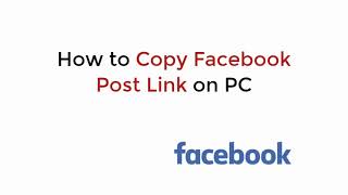 How to Copy Facebook Post Link on PC (2021)