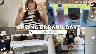 BRIGHT SUNNY MORNING ROUTINE ☀️ GRWM Makeup, Outfit & Errand Day