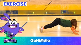Strength Level 1 | Workout for Kids | GoNoodle