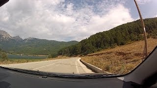 preview picture of video 'From Archaia Feneos to Lake Doxa and Saint George of Feneos Orthodox Monastery - onboard camera'