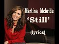 Martina McBride 'STILL'  (Lionel Richie tribute/lyrics)