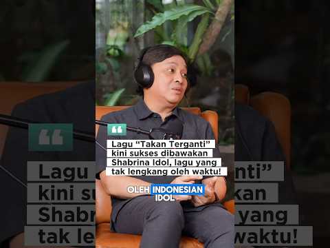 Yovie Widianto, Kini Lagu Takan Terganti Sukses dinyanyikan Shabrina
