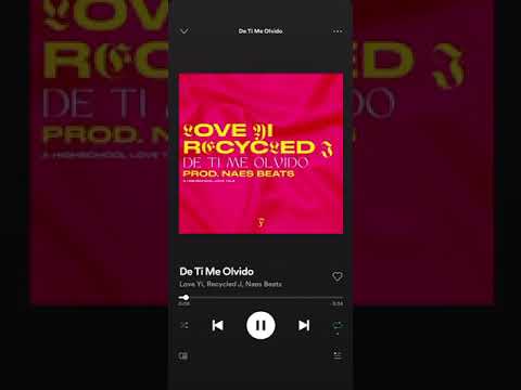 De ti me olvido - Recycled J ft. Love Y.I