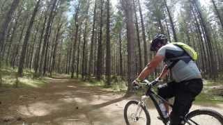 preview picture of video 'GoPro Mountain Biking Woodhill Forest New Zealand'