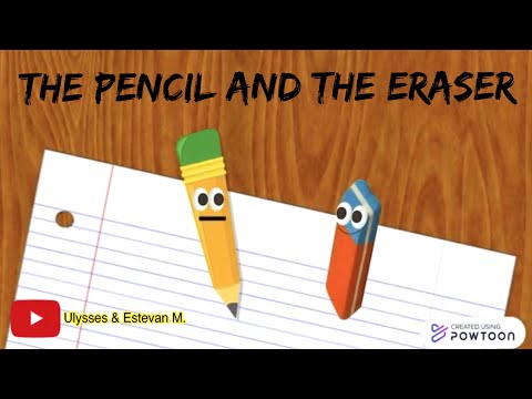The Pencil And The Eraser By Ulysses M. | Inspirational Story For Kids