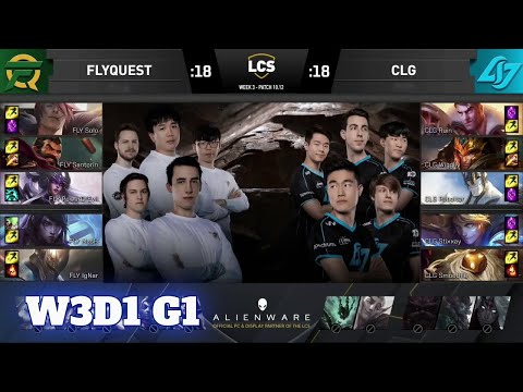 FlyQuest vs CLG | Week 3 Day 1 S10 LCS Summer 2020 | FLY vs CLG W3D1