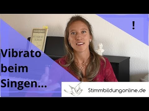 Vibrato beim Singen lernen.