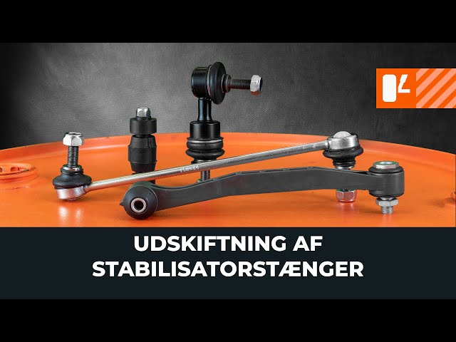 Se vores videoguide om fejlfinding i Stabilisatorbolt SMART