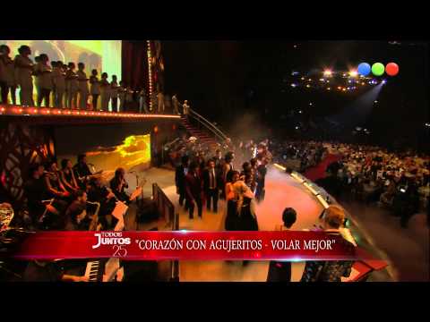 Homenaje a Cris Morena, "Volar Mejor" - Todos Juntos 2015