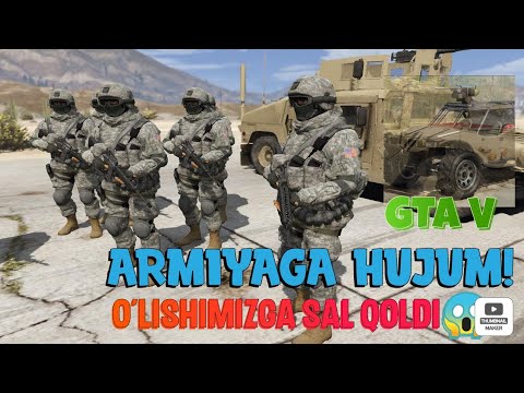ARMIYAGA HUJUM | GTA V UZBEK