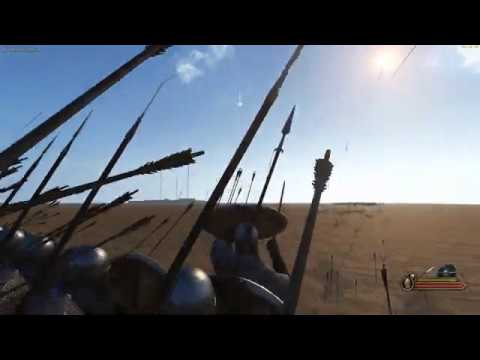 150 Huskarl Shield Wall vs 600 Khan Guard archers [Mount & Blade II Bannerlord]