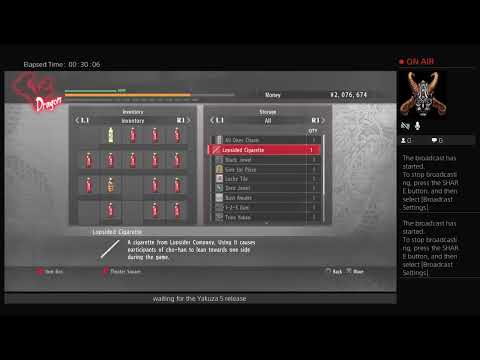 Yakuza Kiwami chapter 2 story 2 and a substory