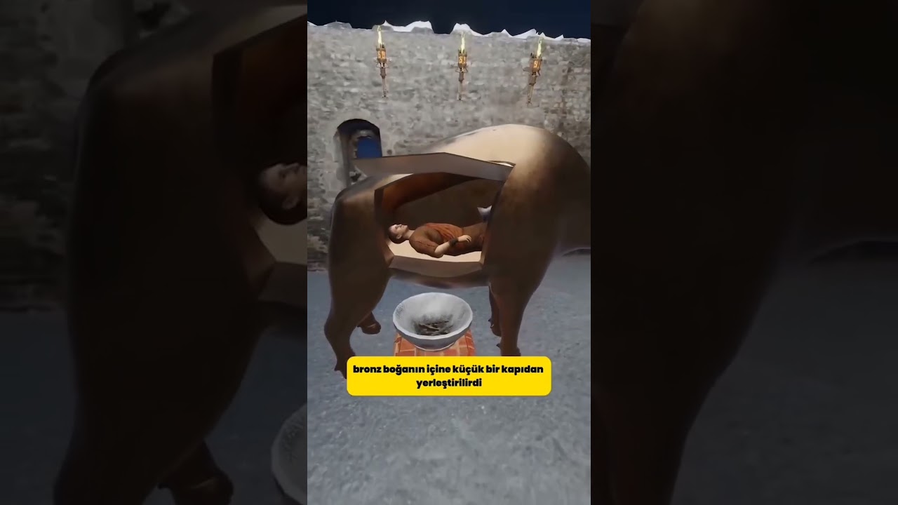 Bronz Boğa Dünyanın En Korkunç İdam Yöntemi 😥💀