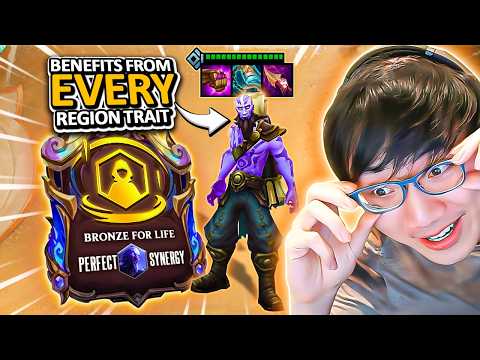 Bronze For Life Ryze Gets Buffed By All Region Traits… And Instantly Breaks TFT